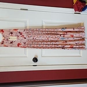 Band of Gypsies Floral Spaghetti Strap Maxi Dress